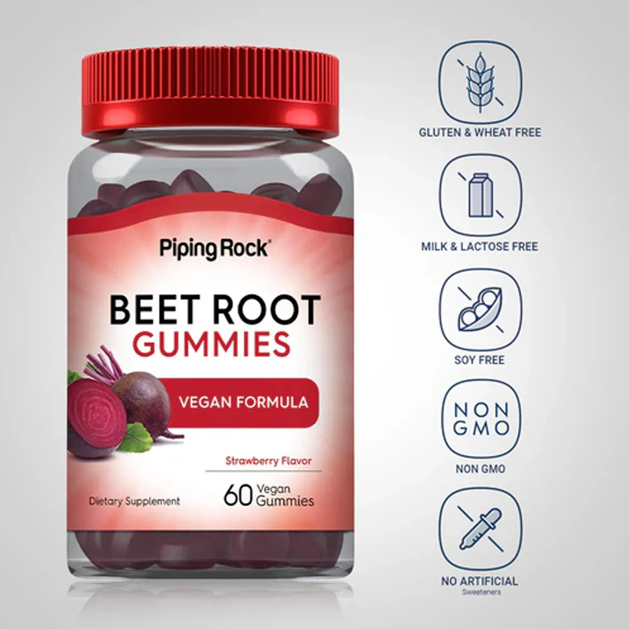 Beet Root Gummies 60 Gummies