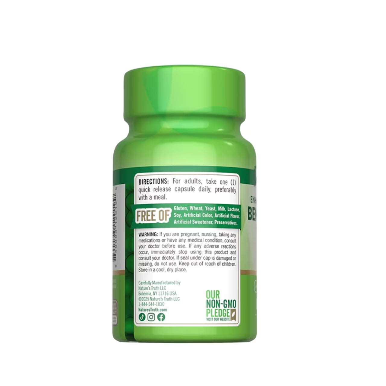 Benfotiamine Vitamin B-1 300 Mg 60 Capsules