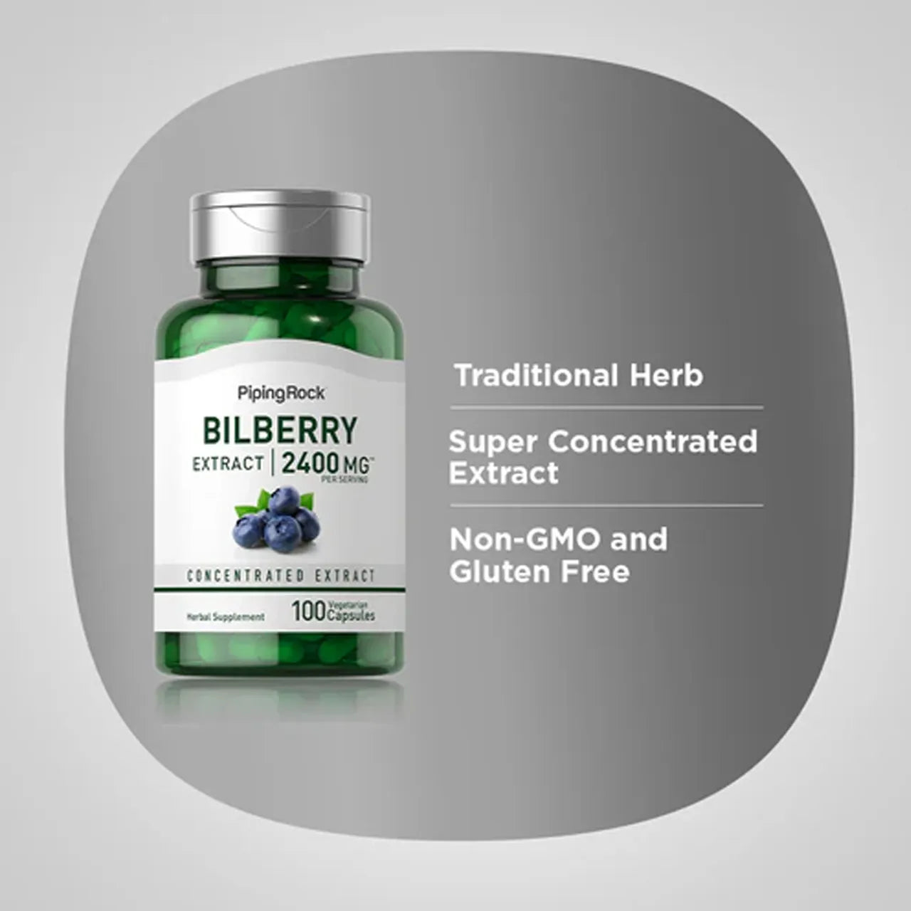 Bilberry Extract 2400 Mg 200 Capsules