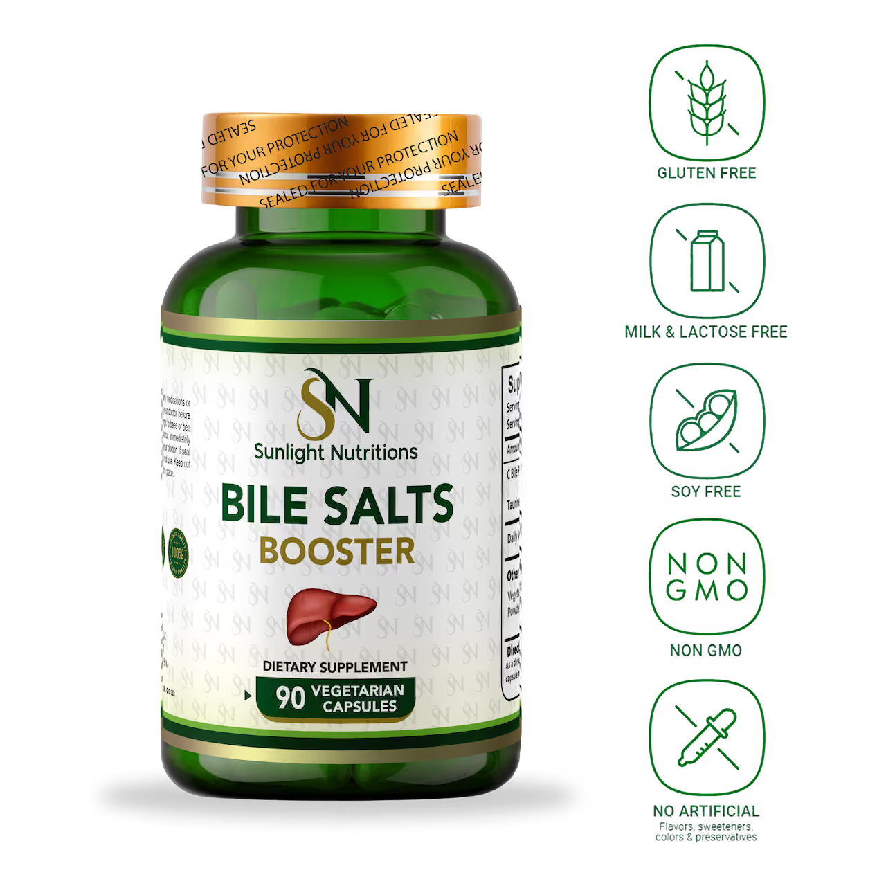 Bile Salts 90 Capsules