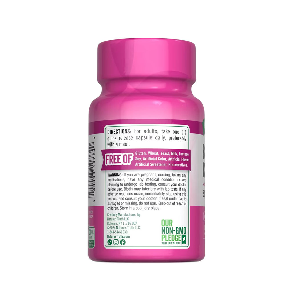 Biotin + Keratin (5000 mcg+ 10 mg)