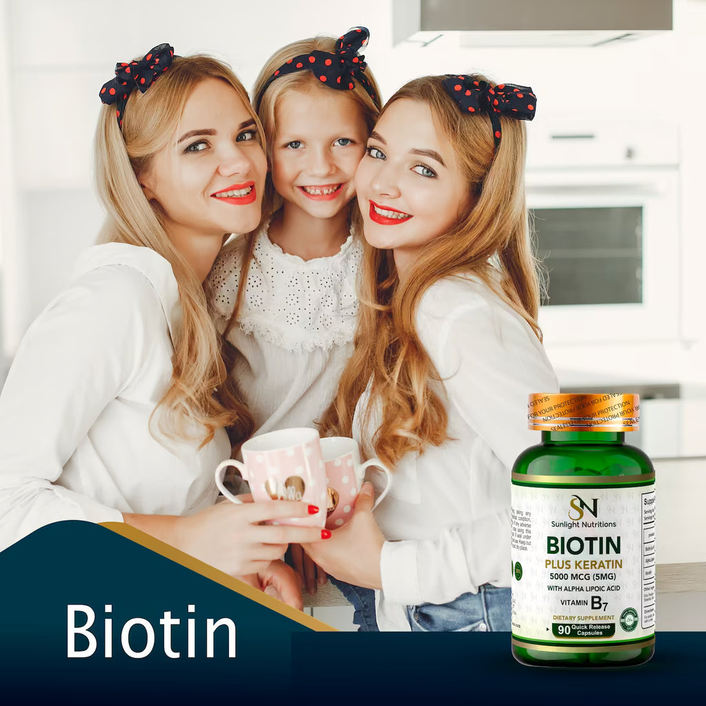 Biotin 5000 MCG 90 Capsules