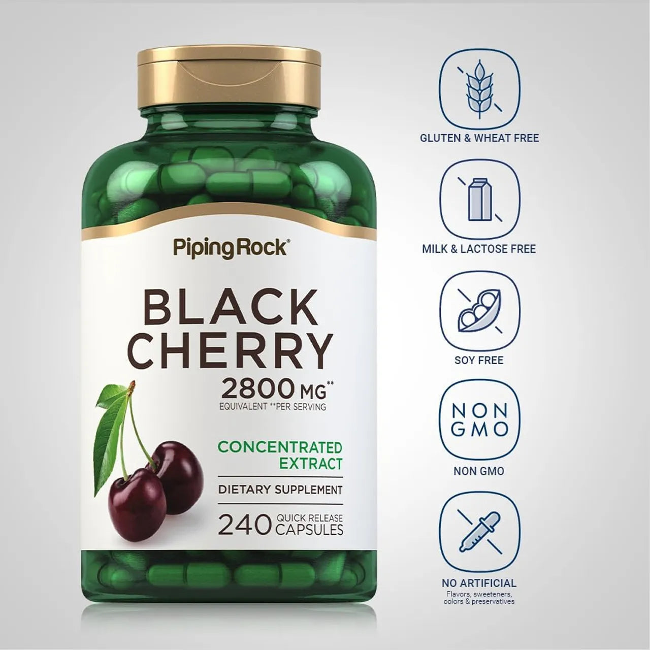 Black Cherry 2800 mg 240 Capsules