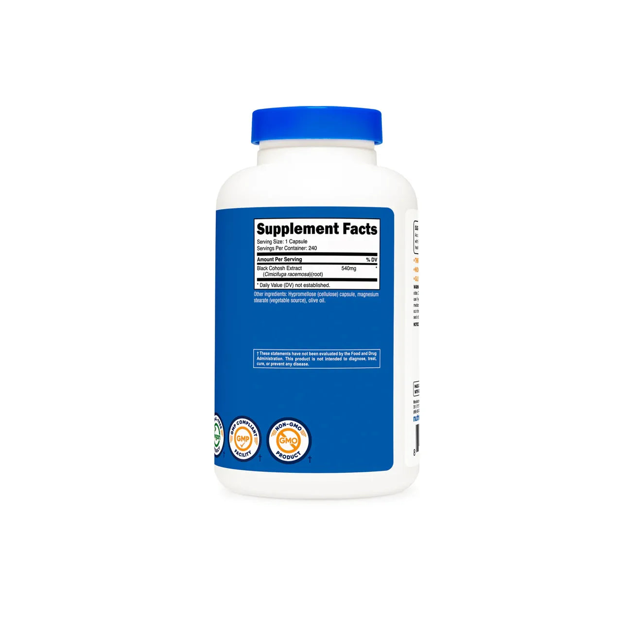 Black Cohosh 540 mg 240 Capsules