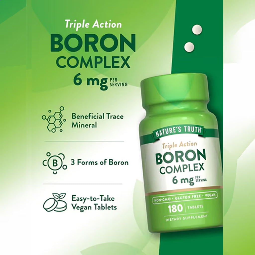 Boron Complex 6 Mg 180 Tablets