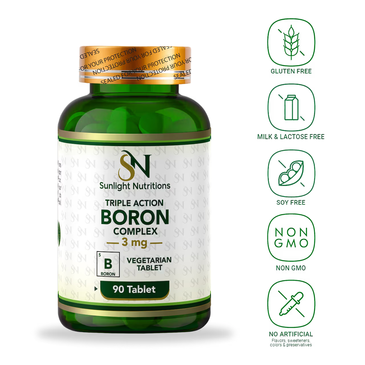 Boron 3 mg 90 Tablets
