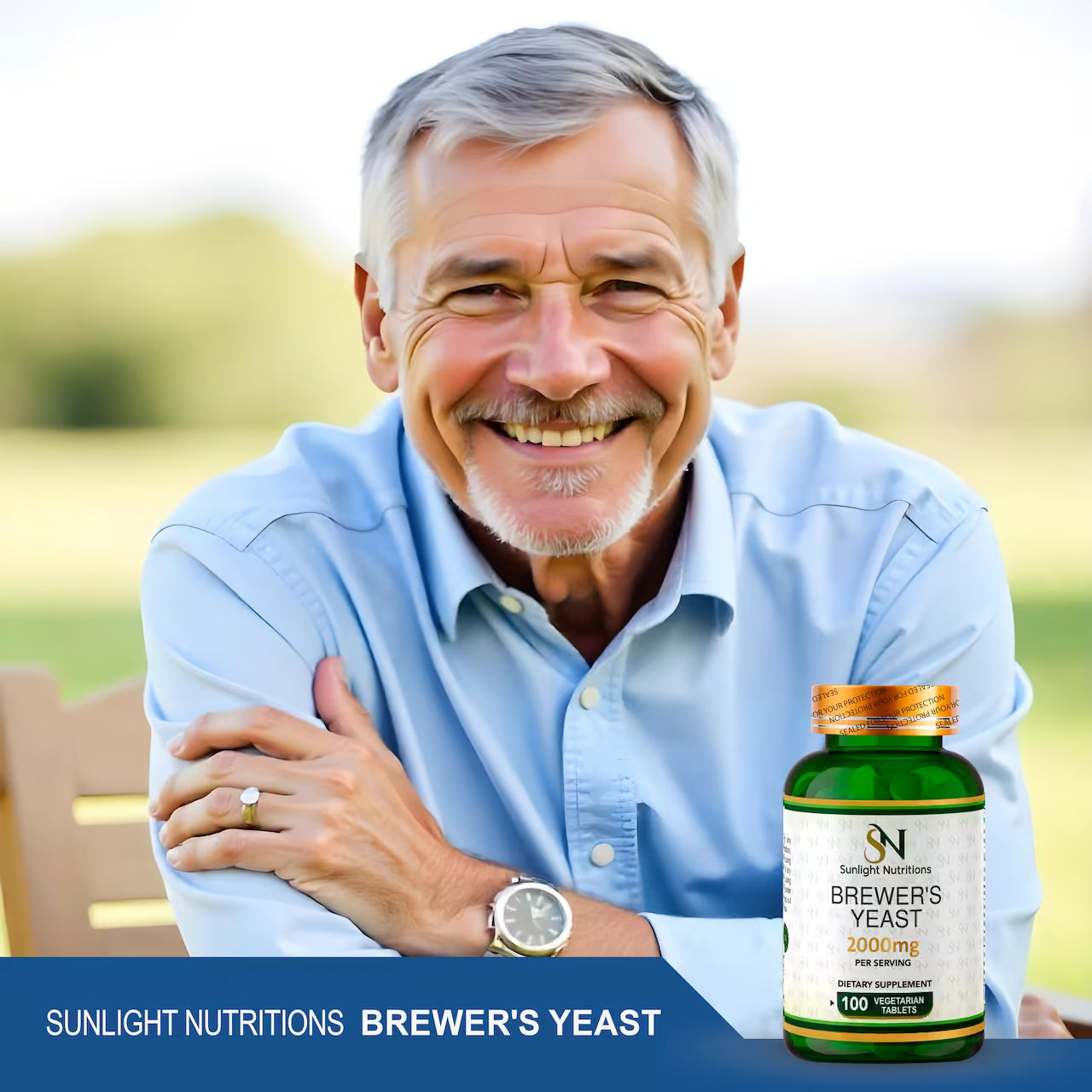 Brewer's Yeast 2000 mg 100 Tablets