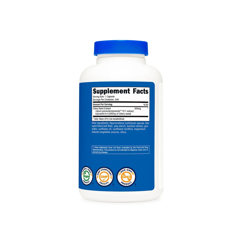 Celery Seed 5000 mg 240 Capsules