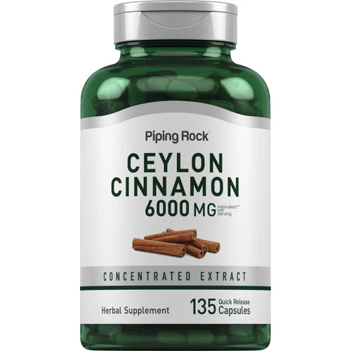 Ceylon Cinnamon 6000 mg 135 Capsules