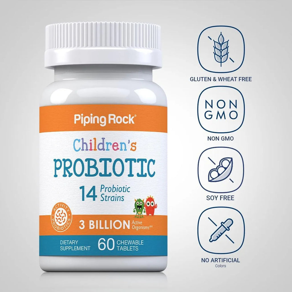 Children’s Probiotic 3 BILLION 60 Chewable Tablets