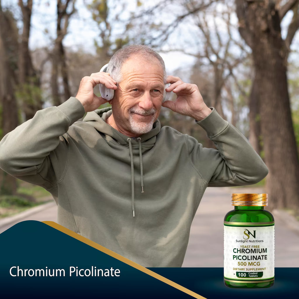 Chromium Picolinate 500 mcg 100 Tablets