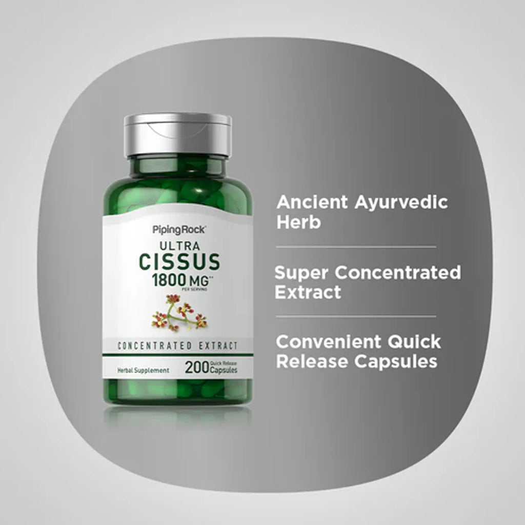 Cissus 1800 mg 200 Capsules