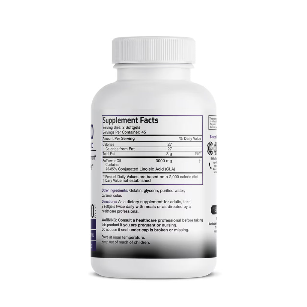 Conjugated Linoleic Acid (CLA) 3000 90 Softgels