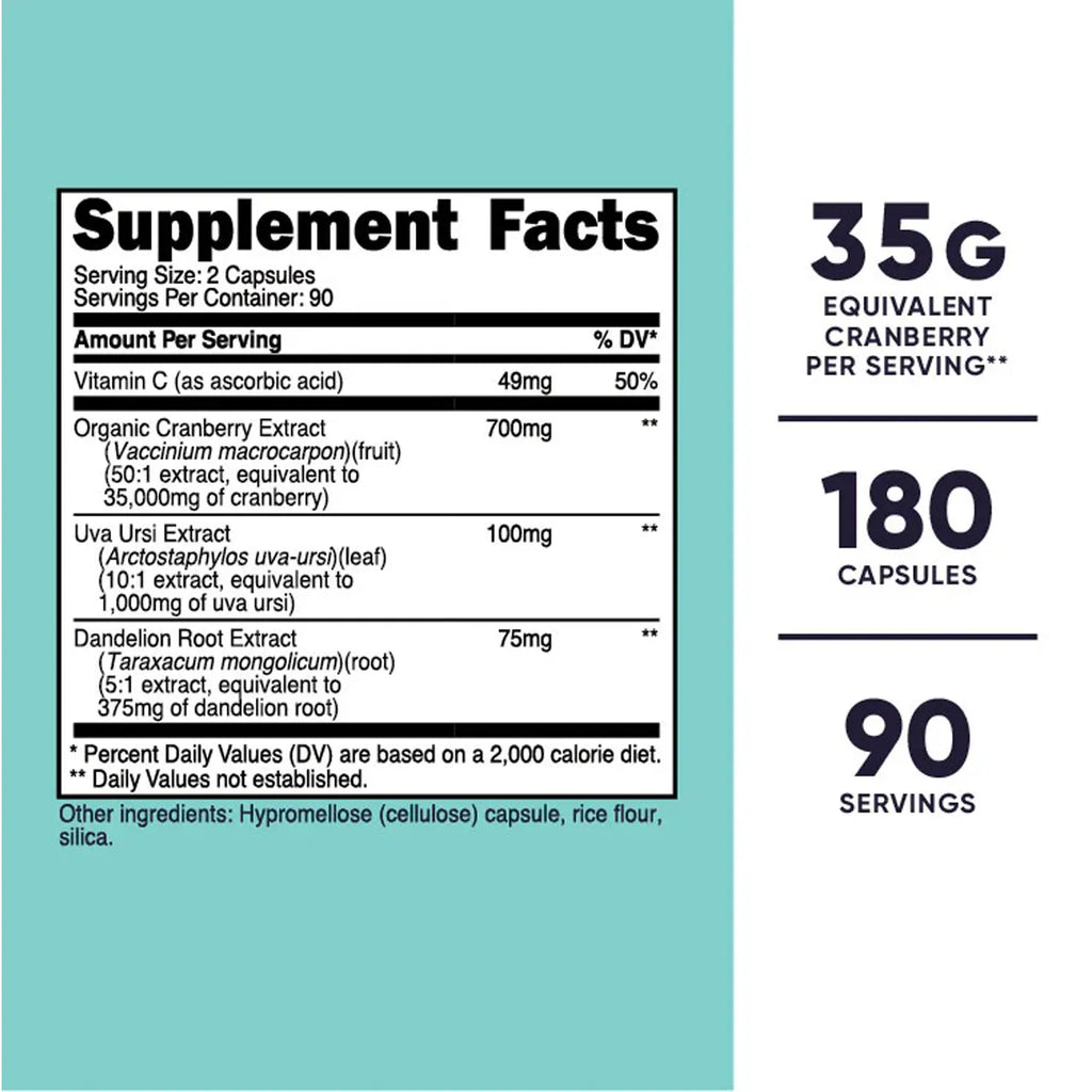 Cranberry For Women 35000 mg 180 Capsules