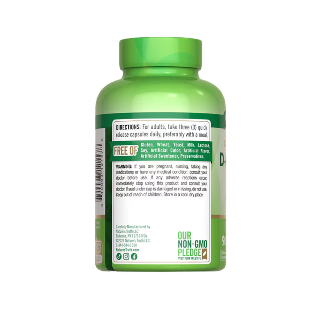 D-Mannose 2100 mg 90 Capsules