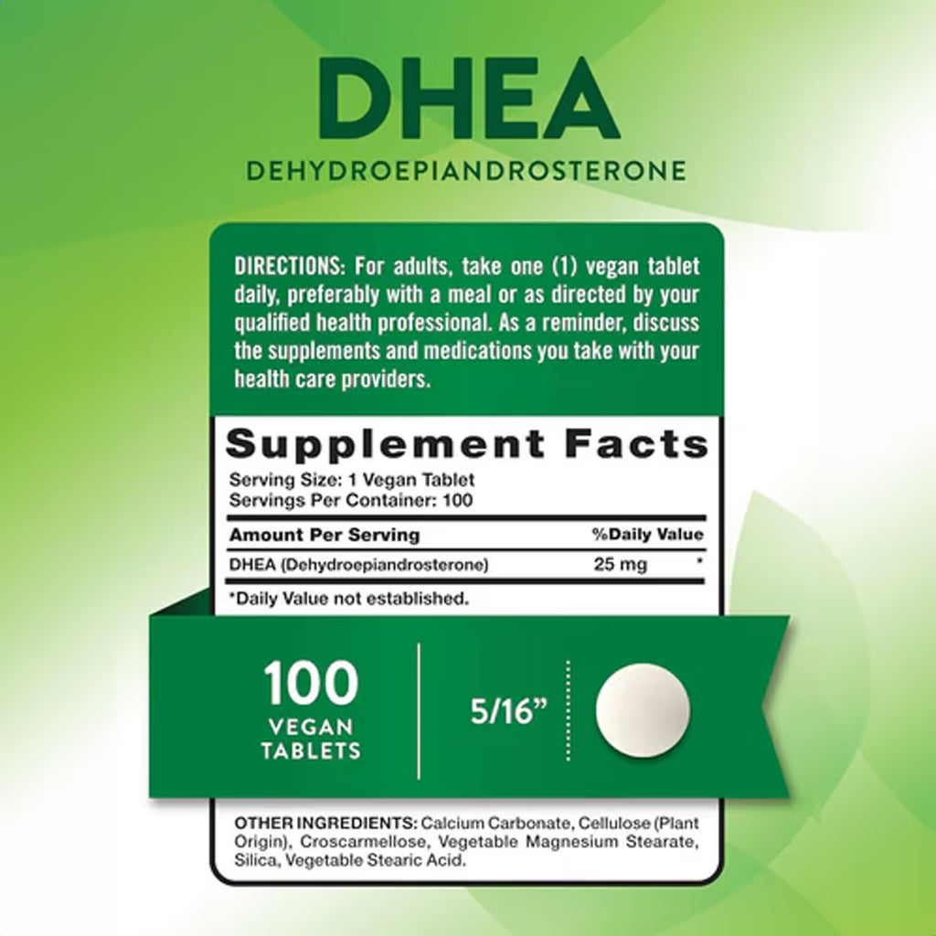 DHEA 100 ملغ 60 كبسولة