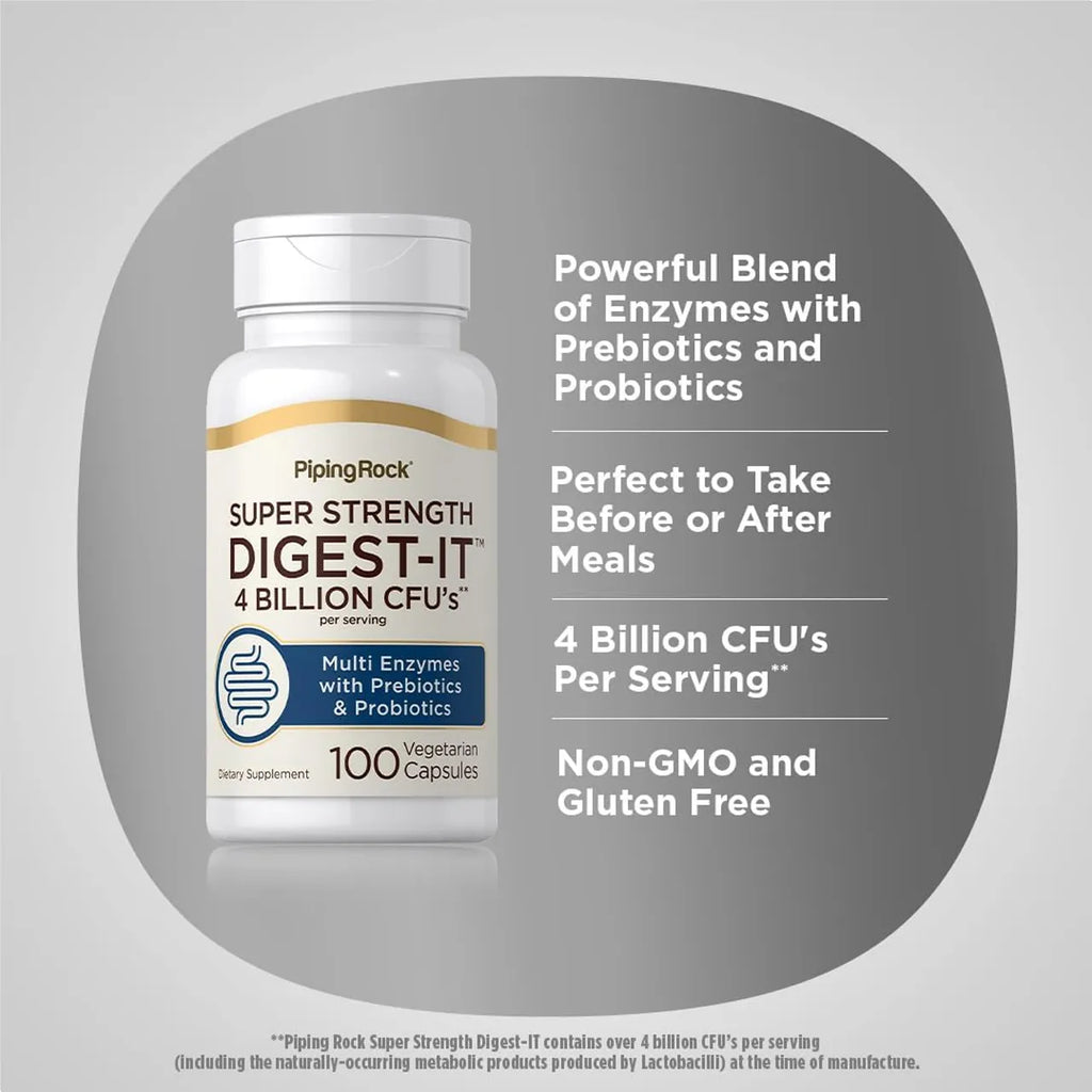 Digest-It 4 BILLION CFU 100 Capsules