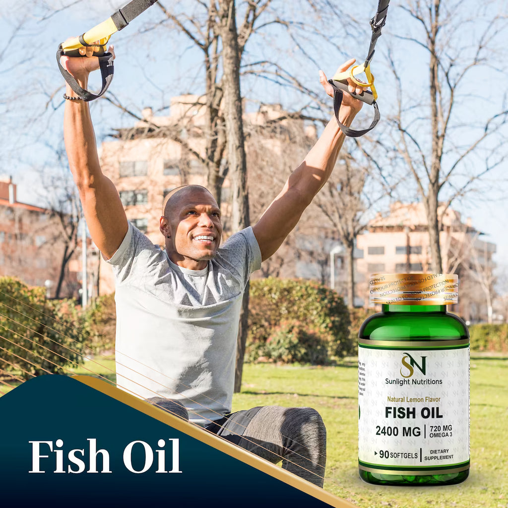 Fish Oil 2400 mg 90 SOFTGELS