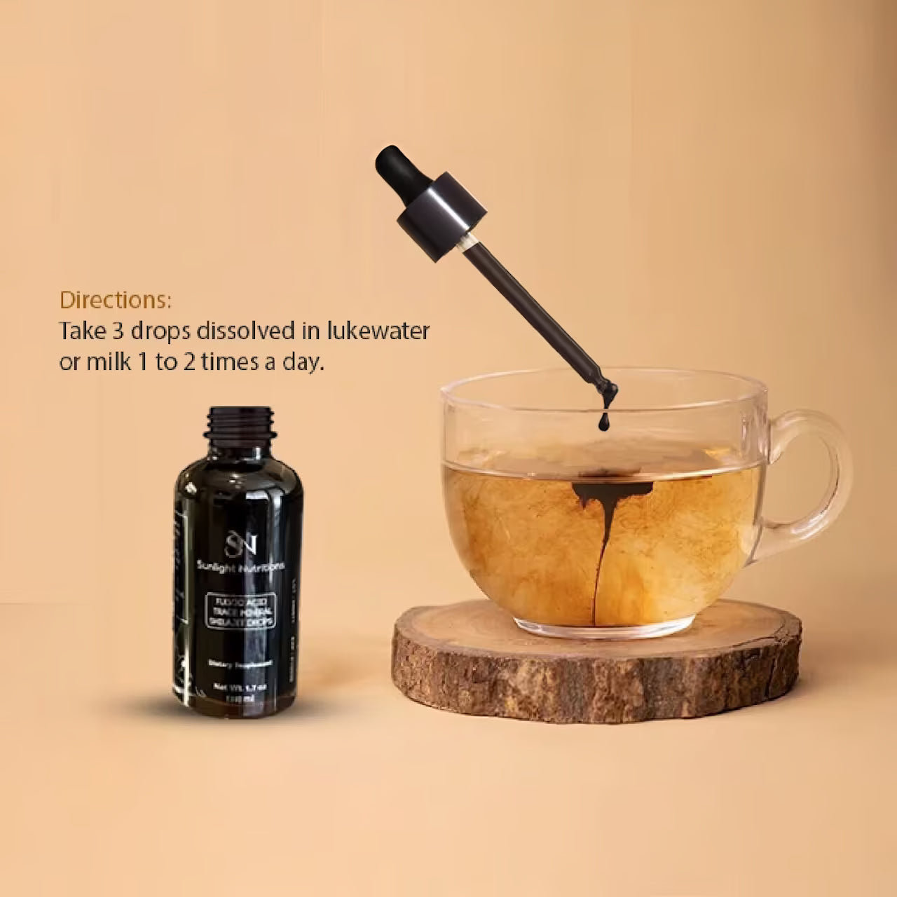 Fulvic Acid Trace Mineral Shilajit Drops 50 ML