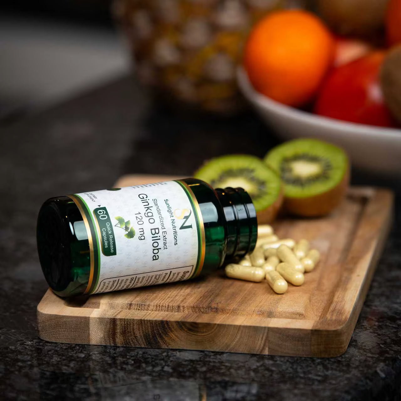 Ginkgo Biloba 120 mg 60 Capsules