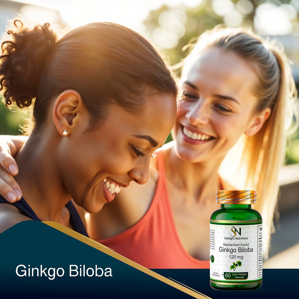 Ginkgo Biloba 120 mg 60 Capsules