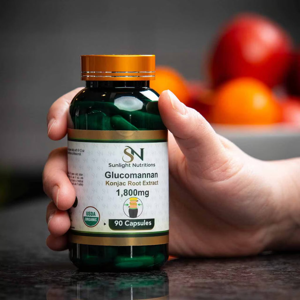 Glucomannan 1800 mg 90 Capsules