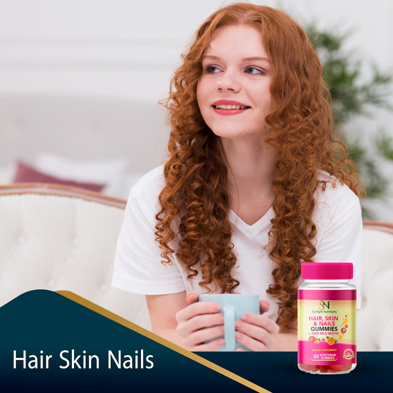 Hair, Skin, & Nails Gummies 80 gummies