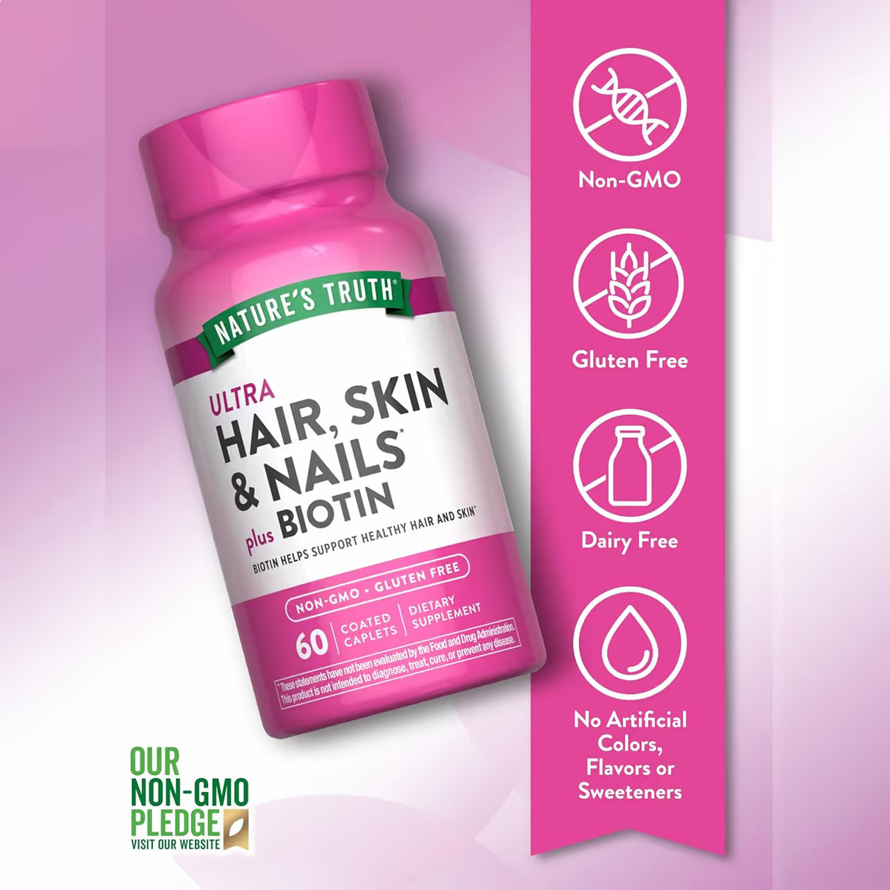 Hair, Skin, & Nails plus Biotin