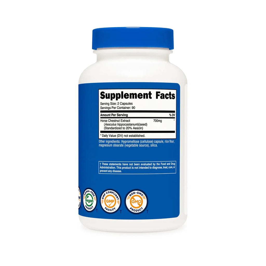 Horse Chestnut 700 mg 180 Capsules