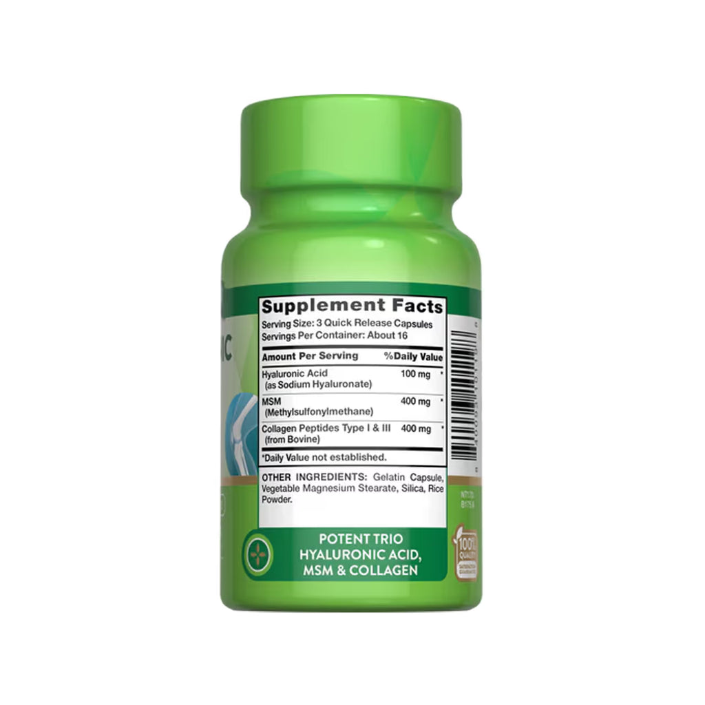 Hyaluronic Acid 900 mg 50 Capsules