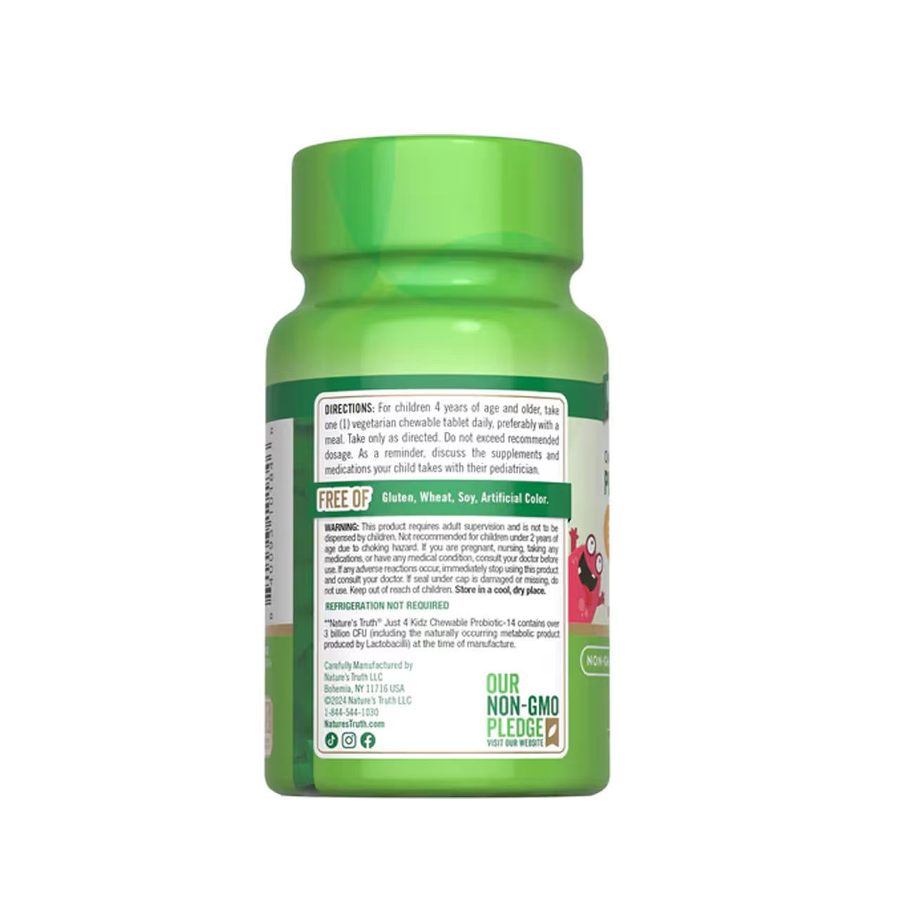 Kid’s Chewable Probiotic-14 3 BILLION CFU 30 Chewable Tablets