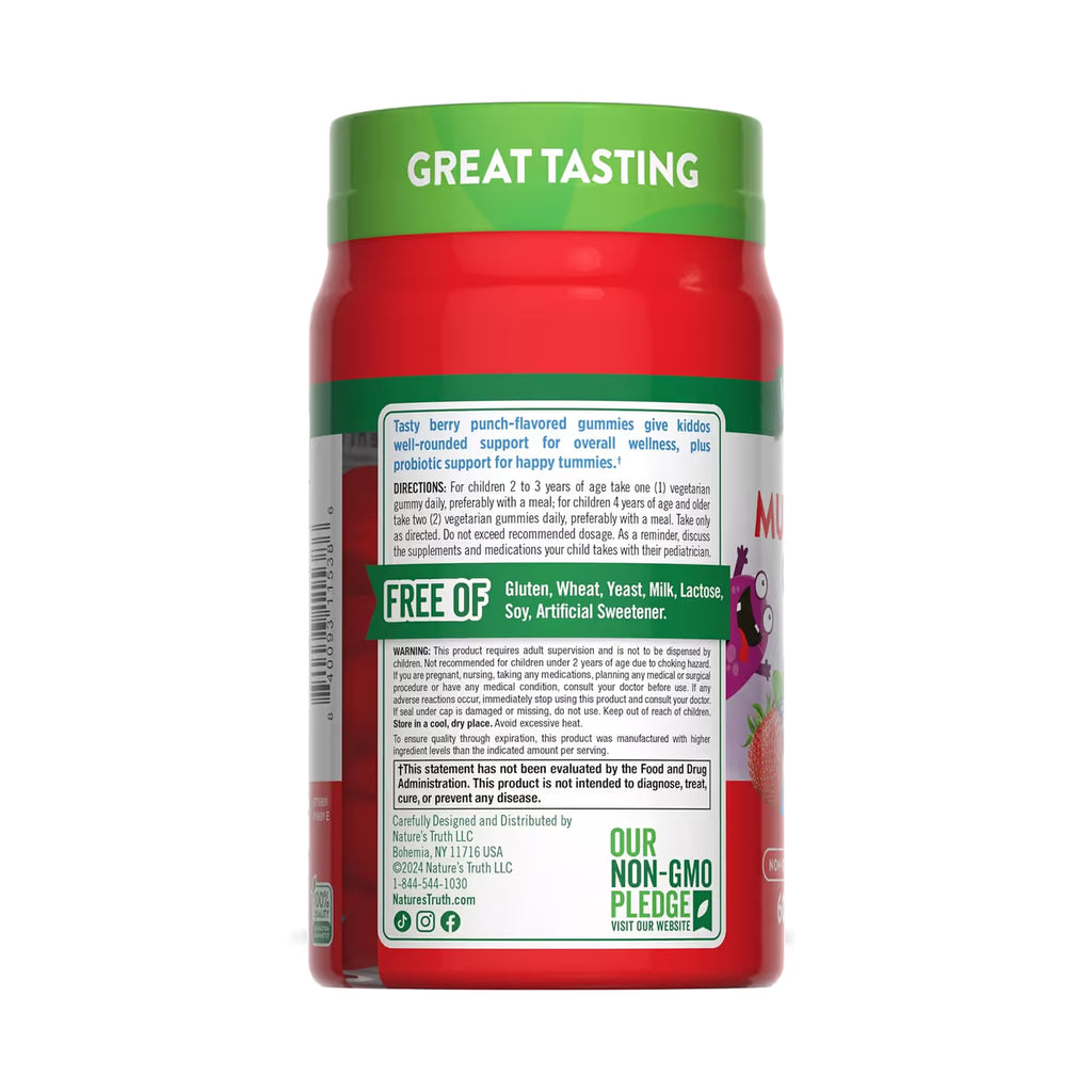 Kid’s Multivitamin + Probiotic 60 Gummies