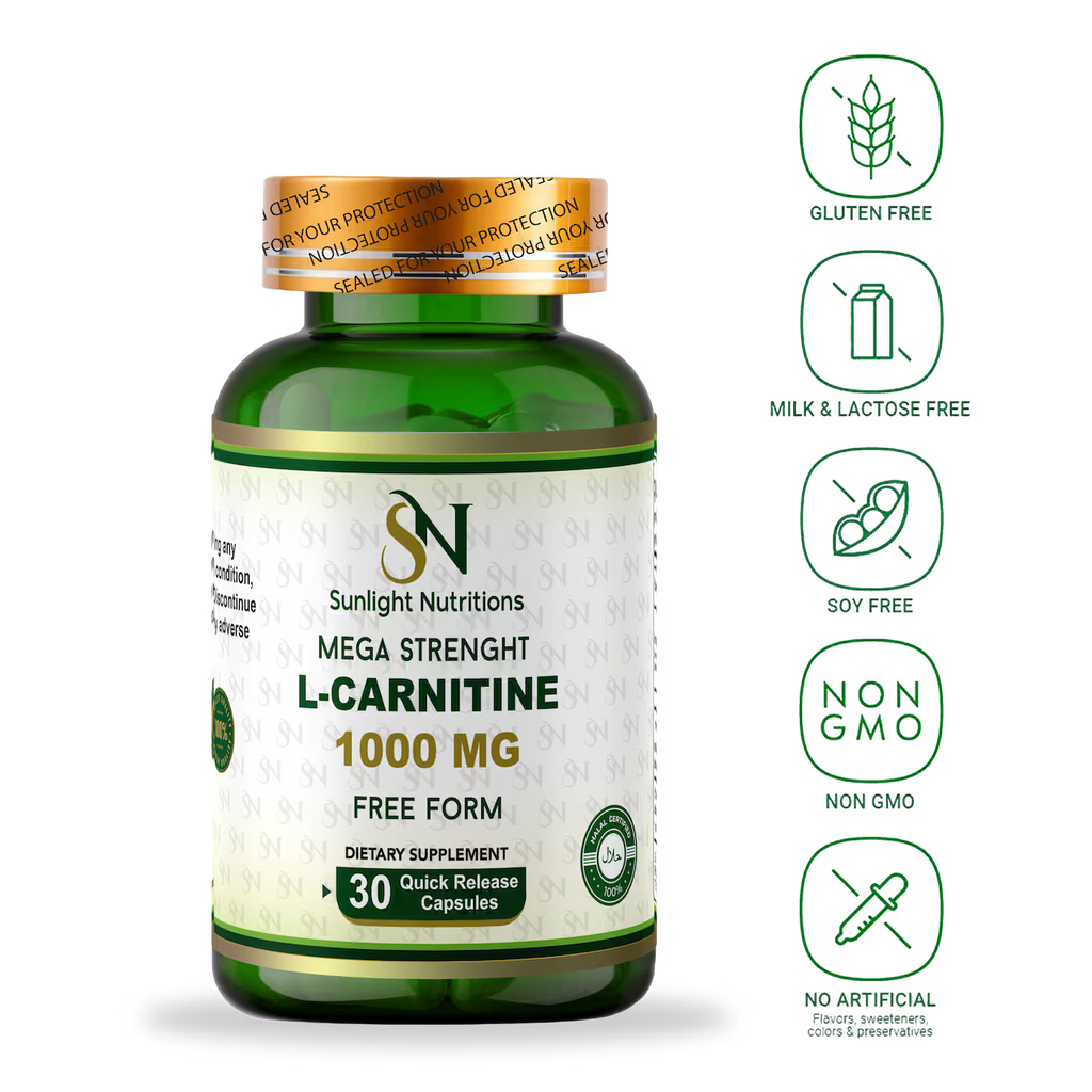 L-Carnitine 1000 mg 30 Capsules