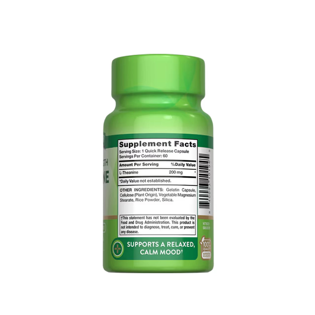 L-Theanine 200 mg 60 Capsules