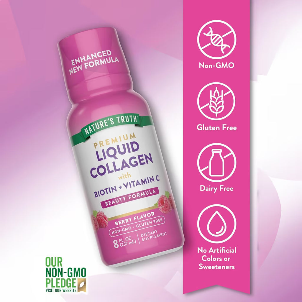 Liquid Collagen 1400 mg Type I & III 237 ML
