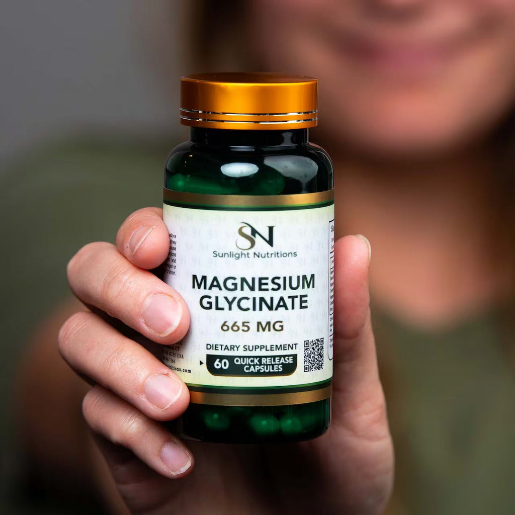 Magnesium Glycinate 665 mg 60 Capsules