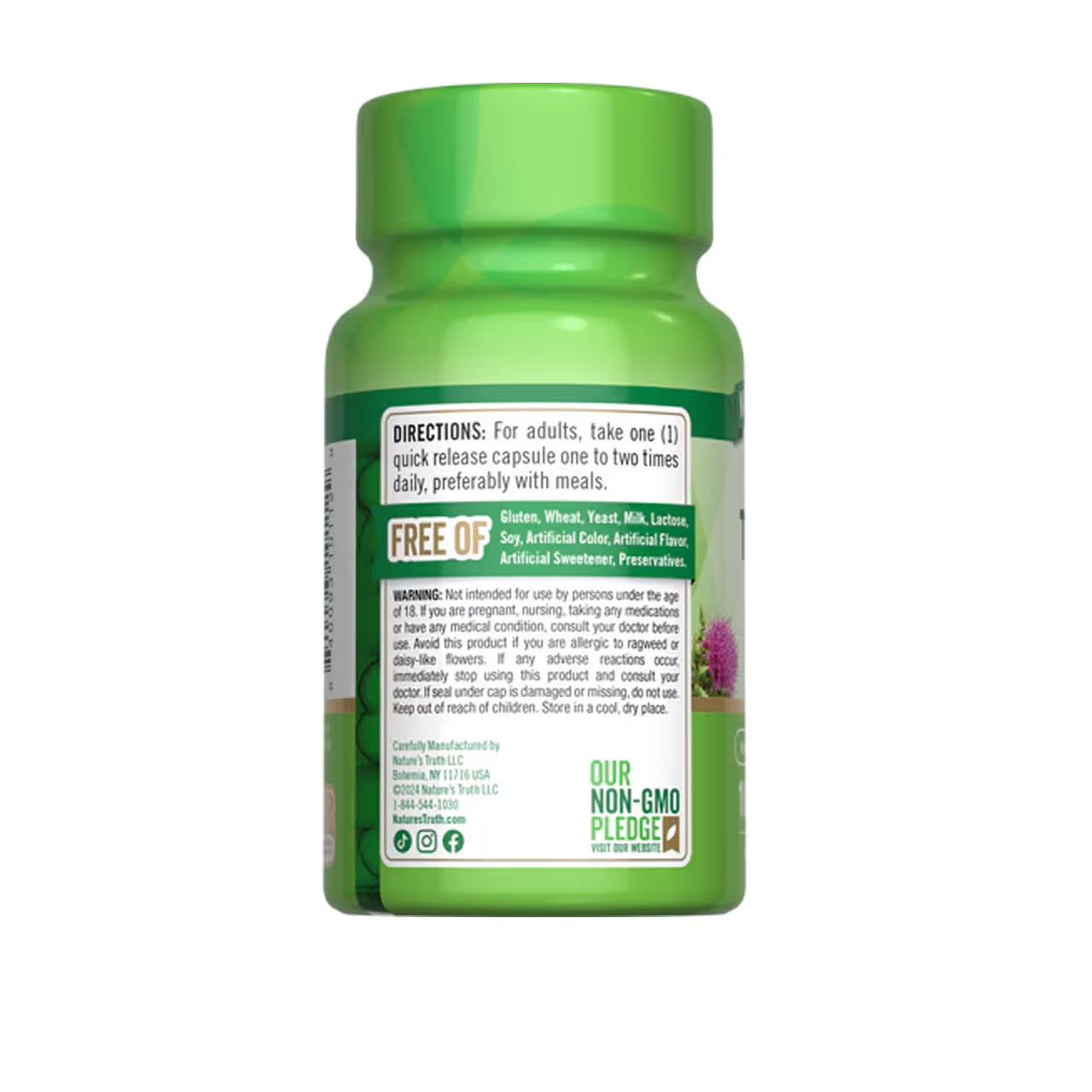Milk Thistle 1000 mg 100 Capsules