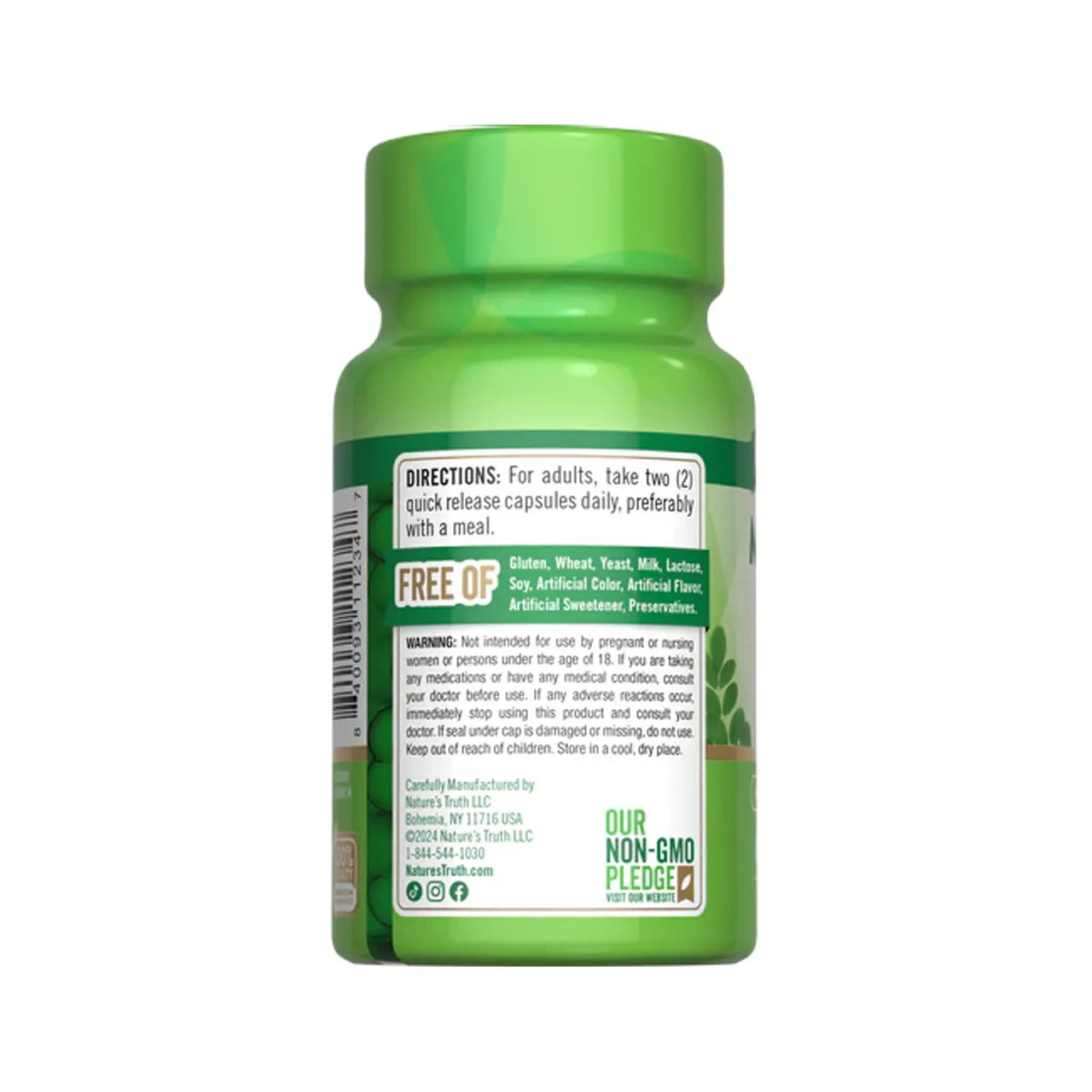 Moringa Oleifera 6000 mg 60 Capsules