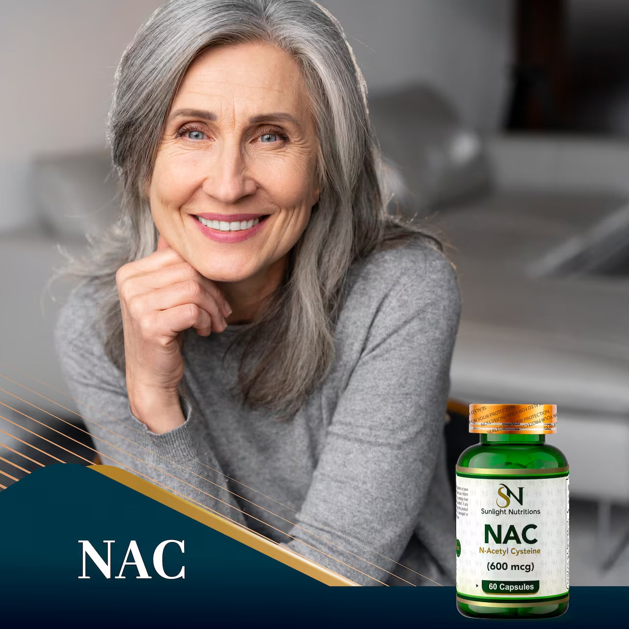 NAC 600 mg 60 Capsules