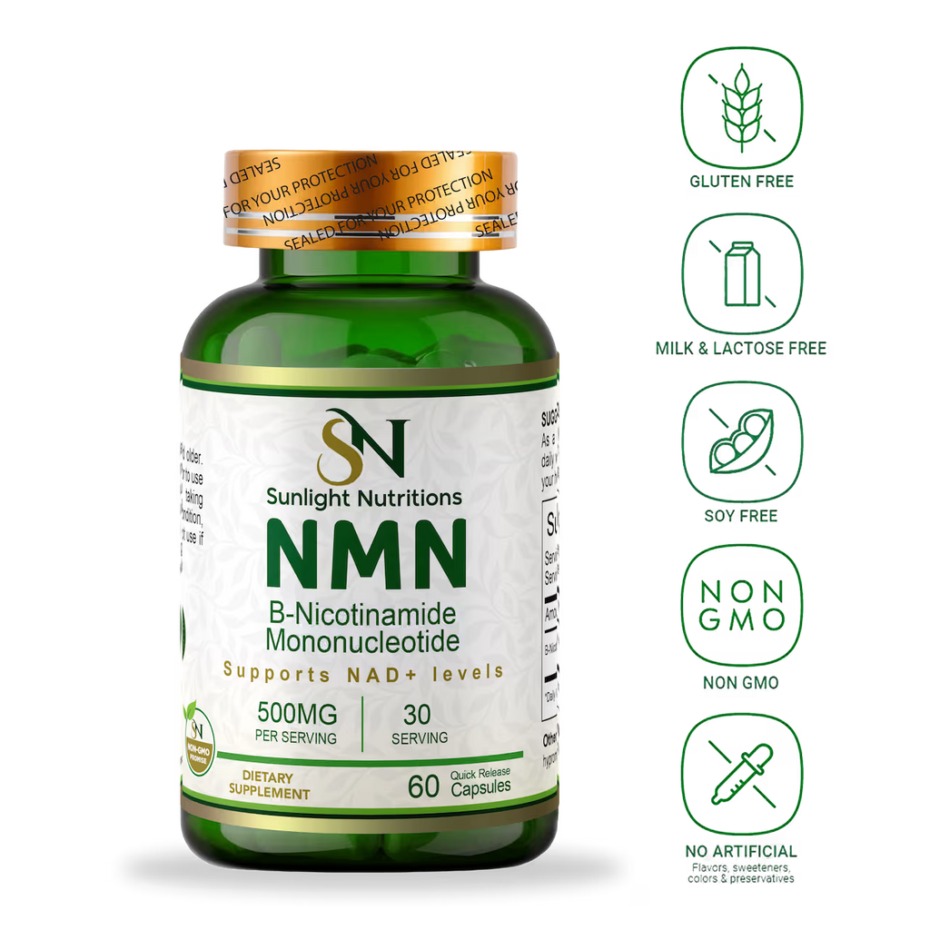 NMN  500 mg 60 Capsules