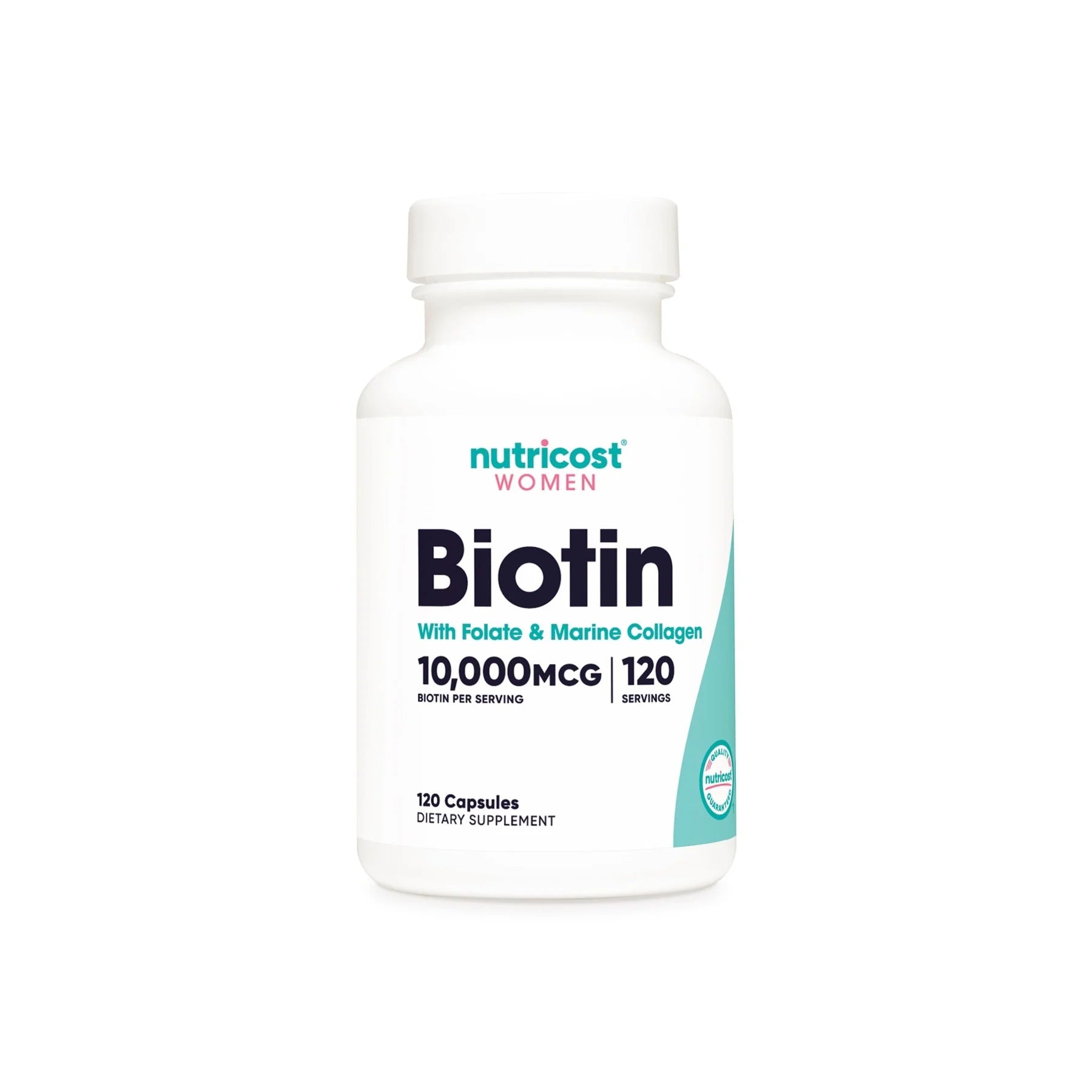 Biotin for Women 10000 mcg 120 Capsules