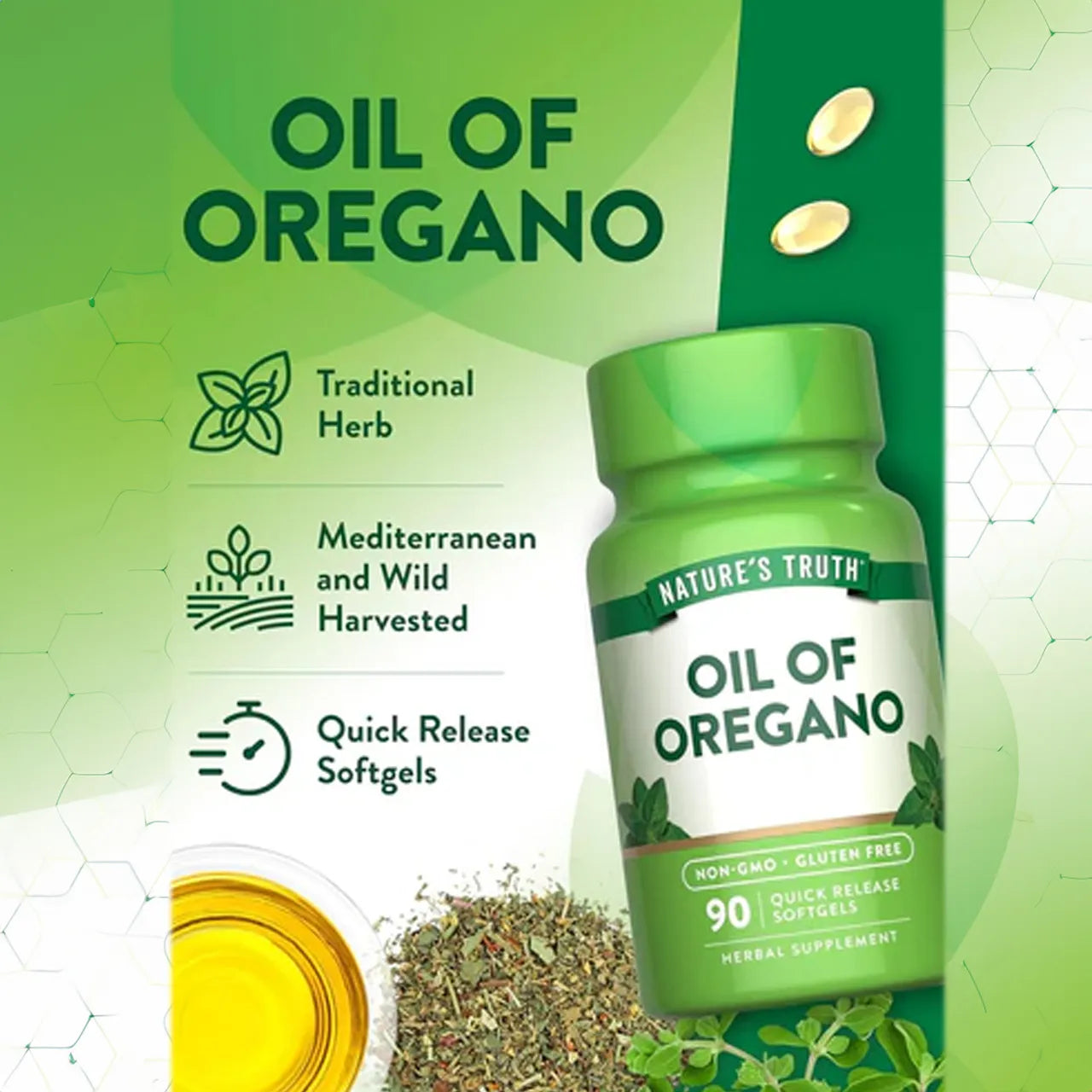 Oil of Oregano 90 SOFTGELS
