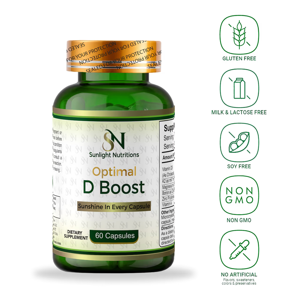 Optimal D Boost 60 Capsules