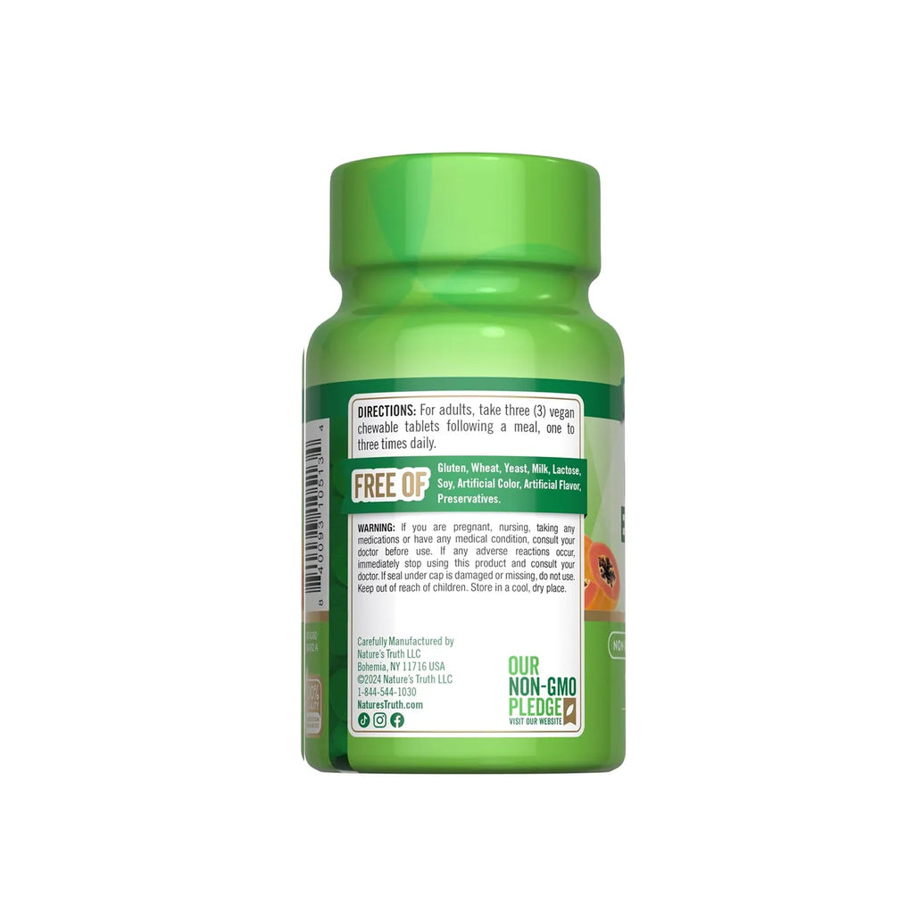 Papaya Enzymes 120 Chewable Tablets