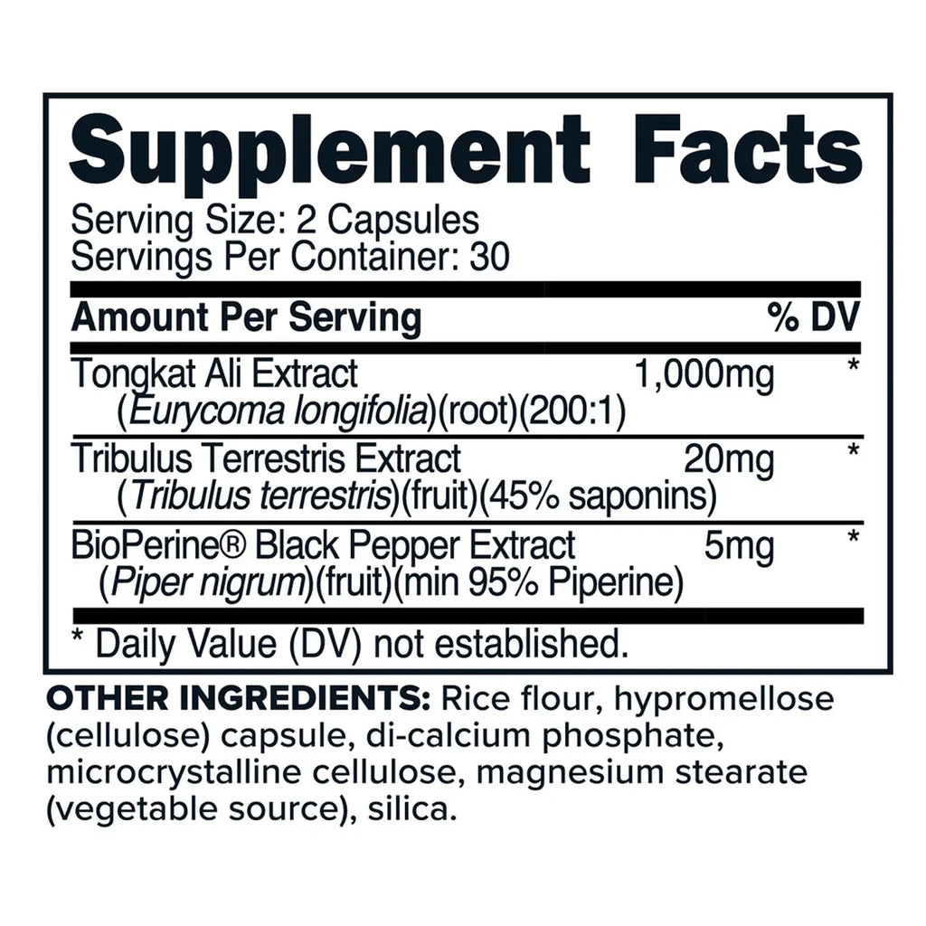 PrimaForce Tongkat Ali Complex 1000 mg 60 Capsules
