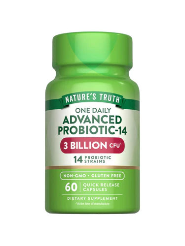 Advanced Probiotic-14 3 BILLION CFU 60 Capsules