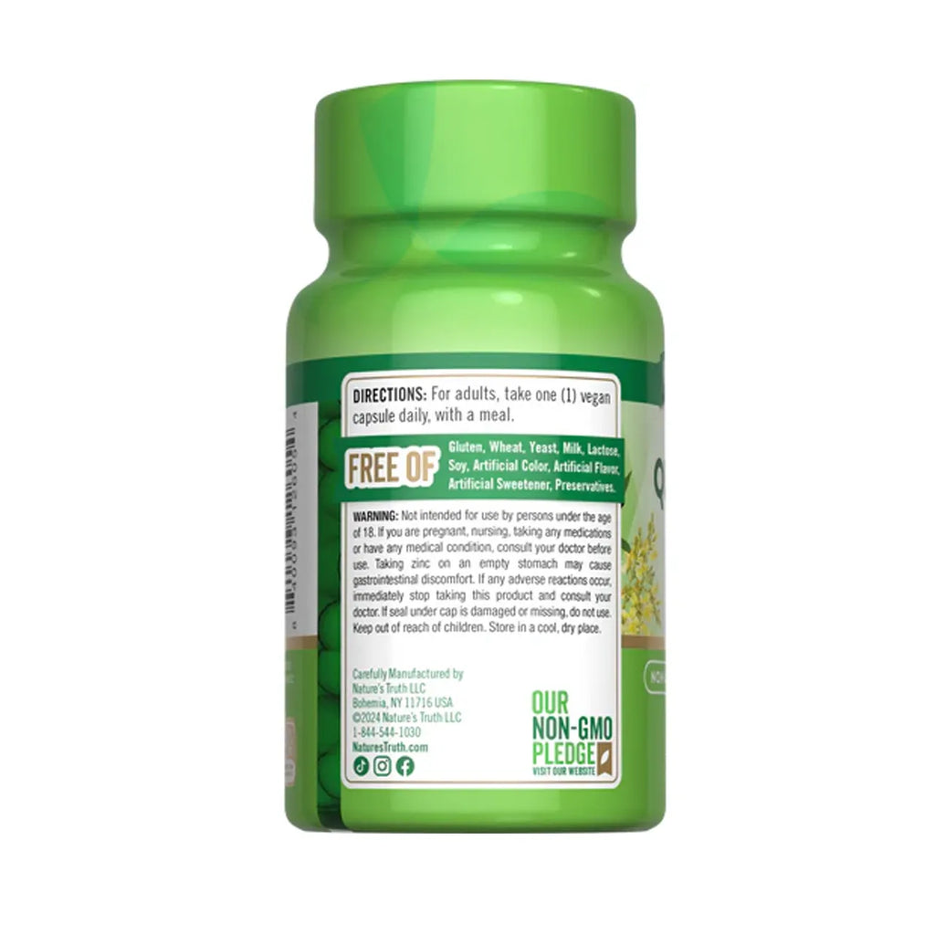 Quercetin + Zinc (500 mg+50 mg) 30 Capsules