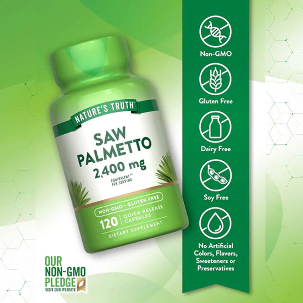 Saw Palmetto 2400 mg 120 Capsules