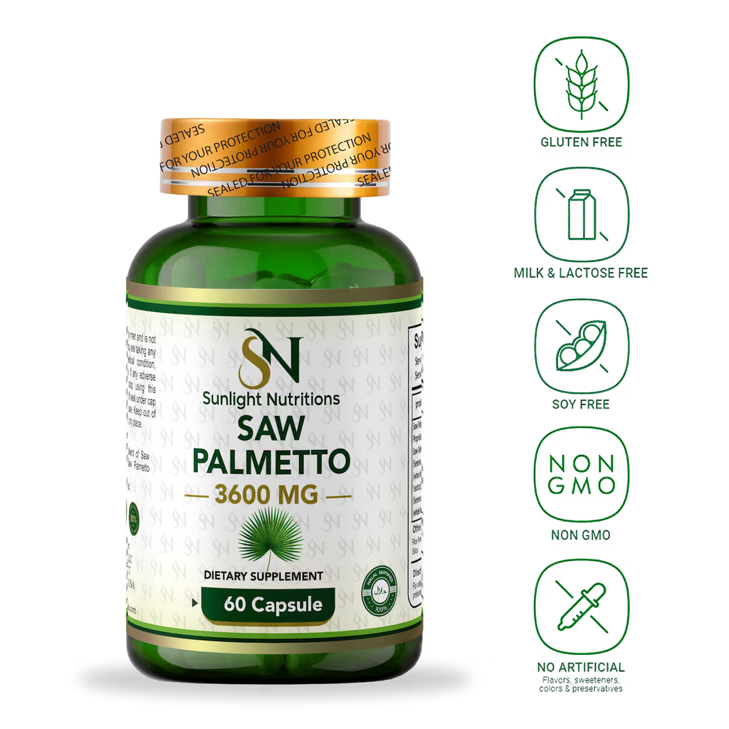 Saw Palmetto 3600 mg 60 Capsules