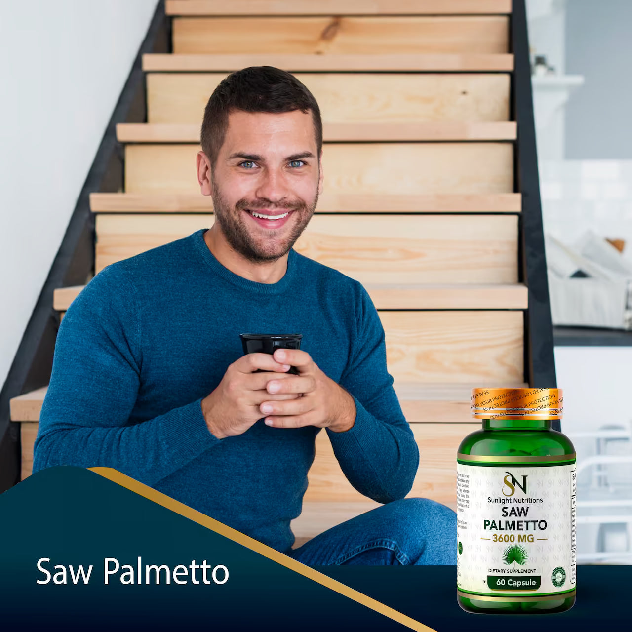 Saw Palmetto 3600 mg 60 Capsules